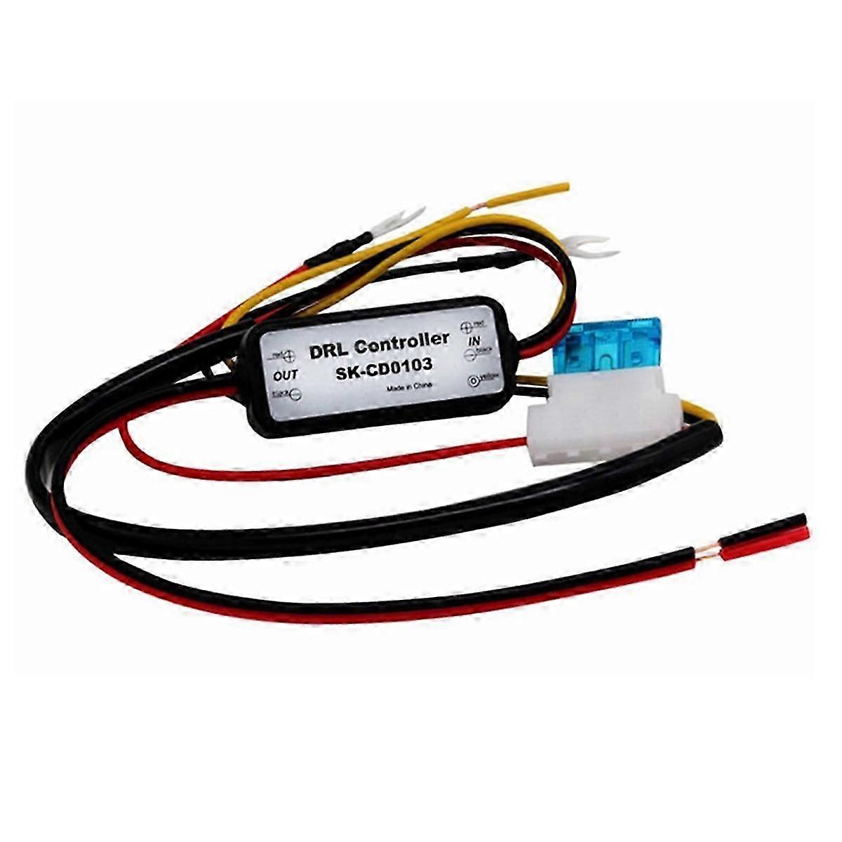 1Pcs DRL Controller Auto Car Daytime Running Light Relay SK-CD0103