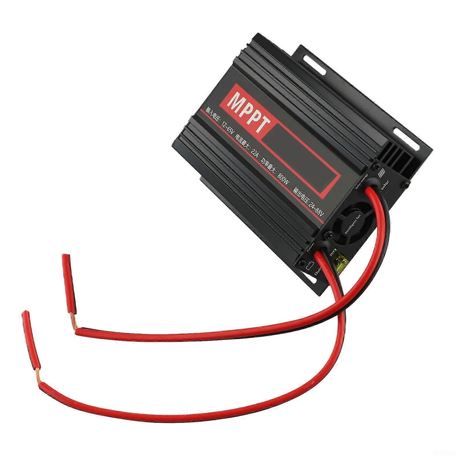 800W MPPT Solar Charge Controller 24V72V Battery with LCD Display and  Efficiency Charging