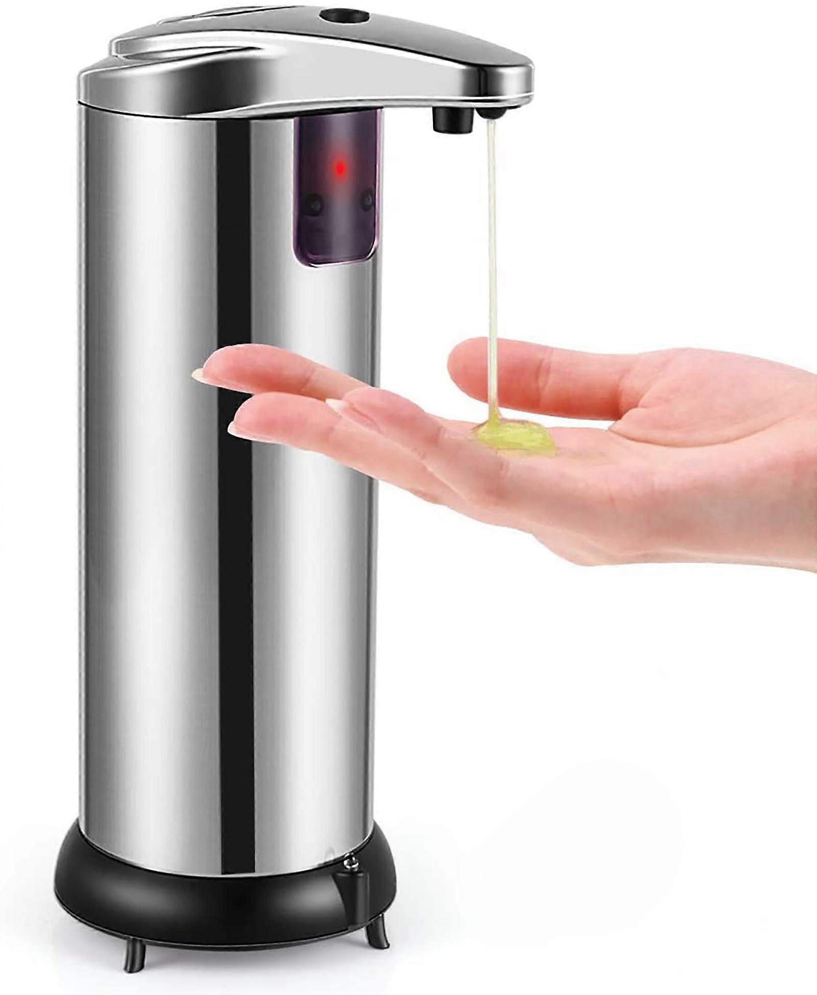 Automatic Soap Dispenser with Infrared Sensor, Touchless Liquid Soap Dispenser for Bathroom and Kitchen
