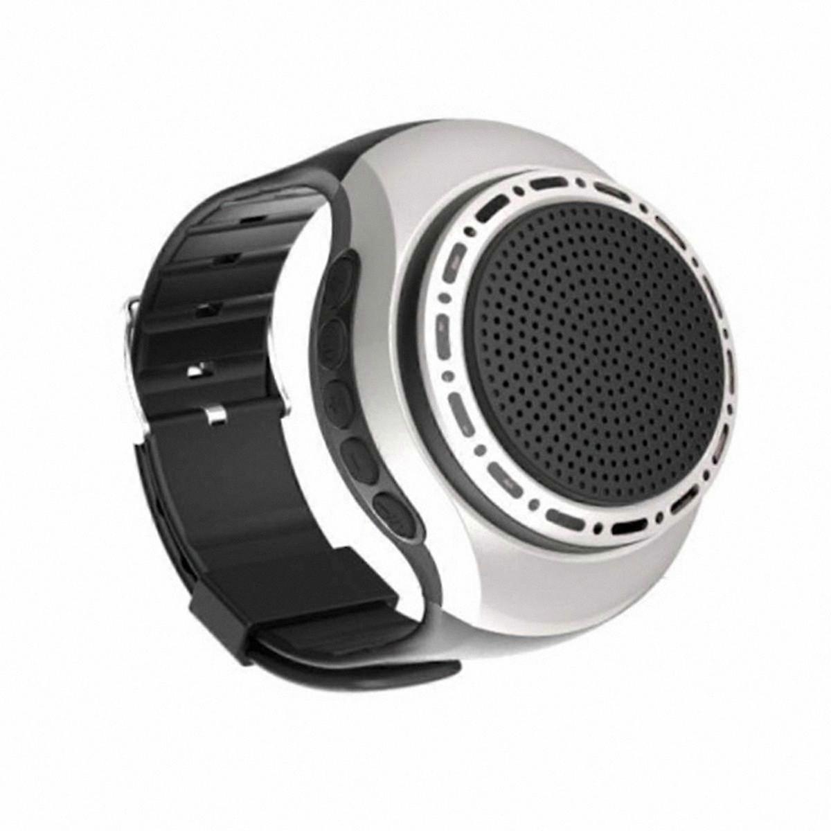 Portable Bluetooth Speaker with Wrist Strap, USB Rechargeable