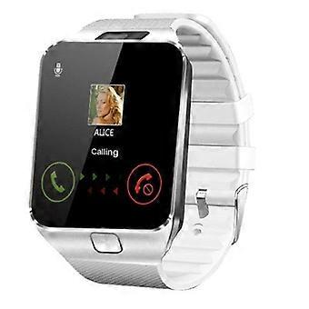 Zegarek z aparatem i łącznością Bluetooth 3.0 do wszystkich smartfonów, 1,54-calowy ekran TFT LCD, srebrny