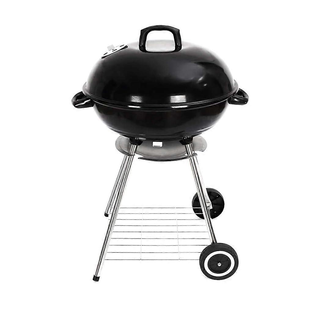 Portable Folding Charcoal Grill Large Round BBQ for Camping Picnic Tailgating Backyard