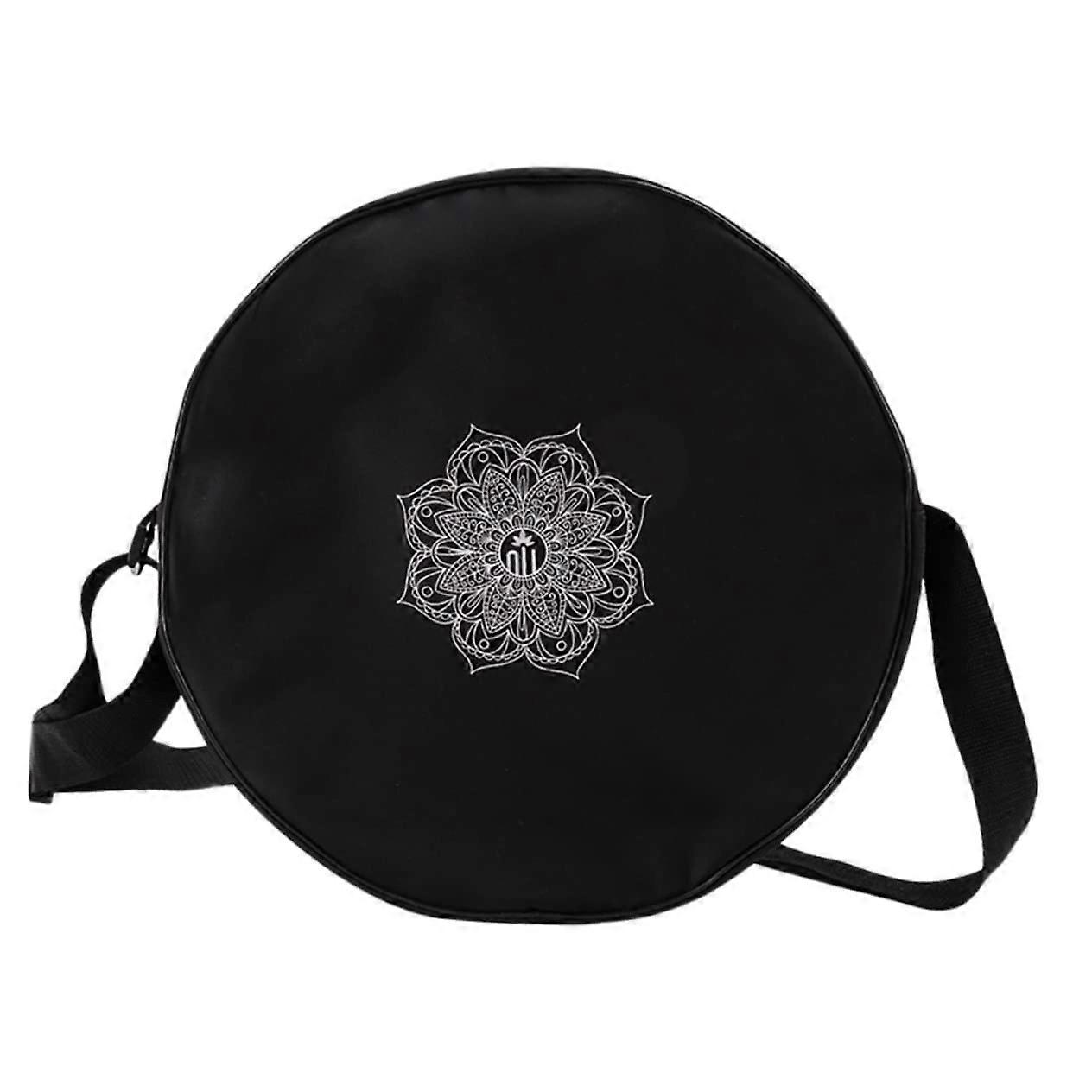 Large Capacity Yoga Mat Bag with Adjustable Strap and Pockets for Blocks and Class Transport