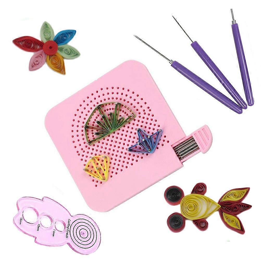 Yan Paper Hand Tools Concave Convex Effect For Clay Art Round Shape 5Set