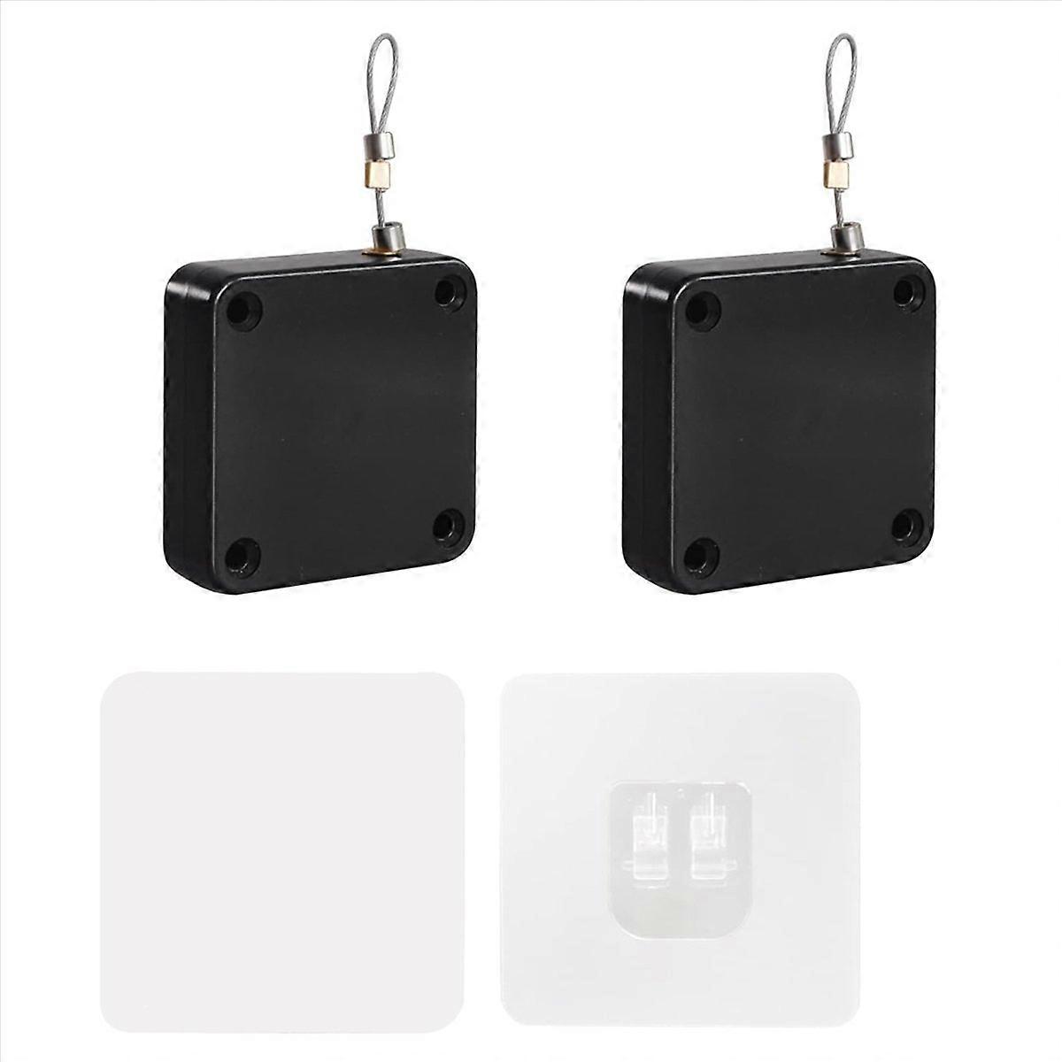 2 Pack Punch-Free Automatic Door Closer, Automatic Door Closer(800G)