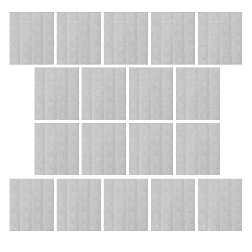 Double Sided Stickers for Transparent Adhesive 25 Sheets