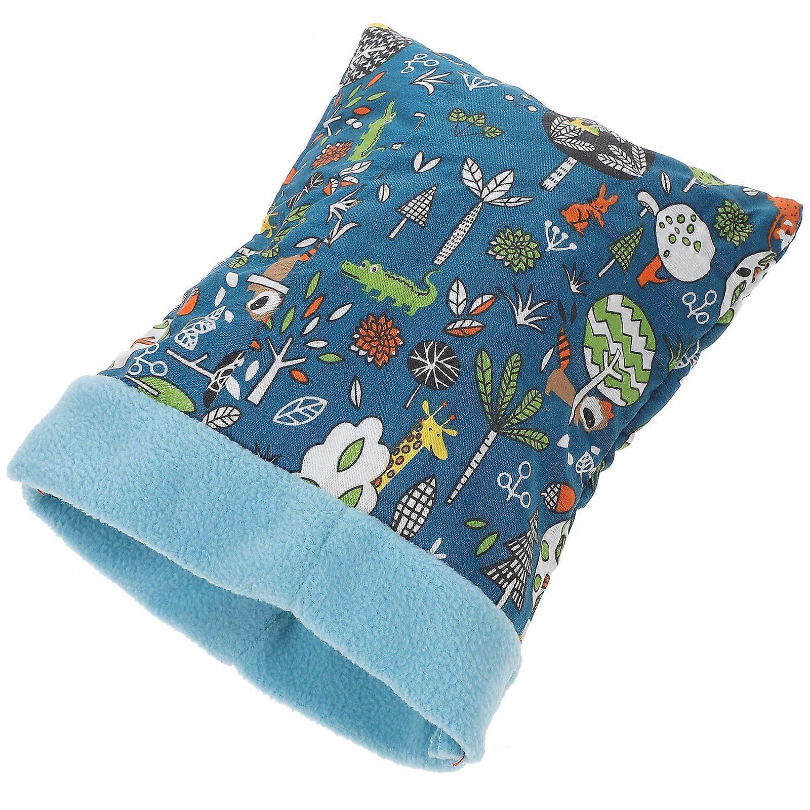 Multi Printed Pet Bed Warm Nest for Hamster with Sleep Comfort Function