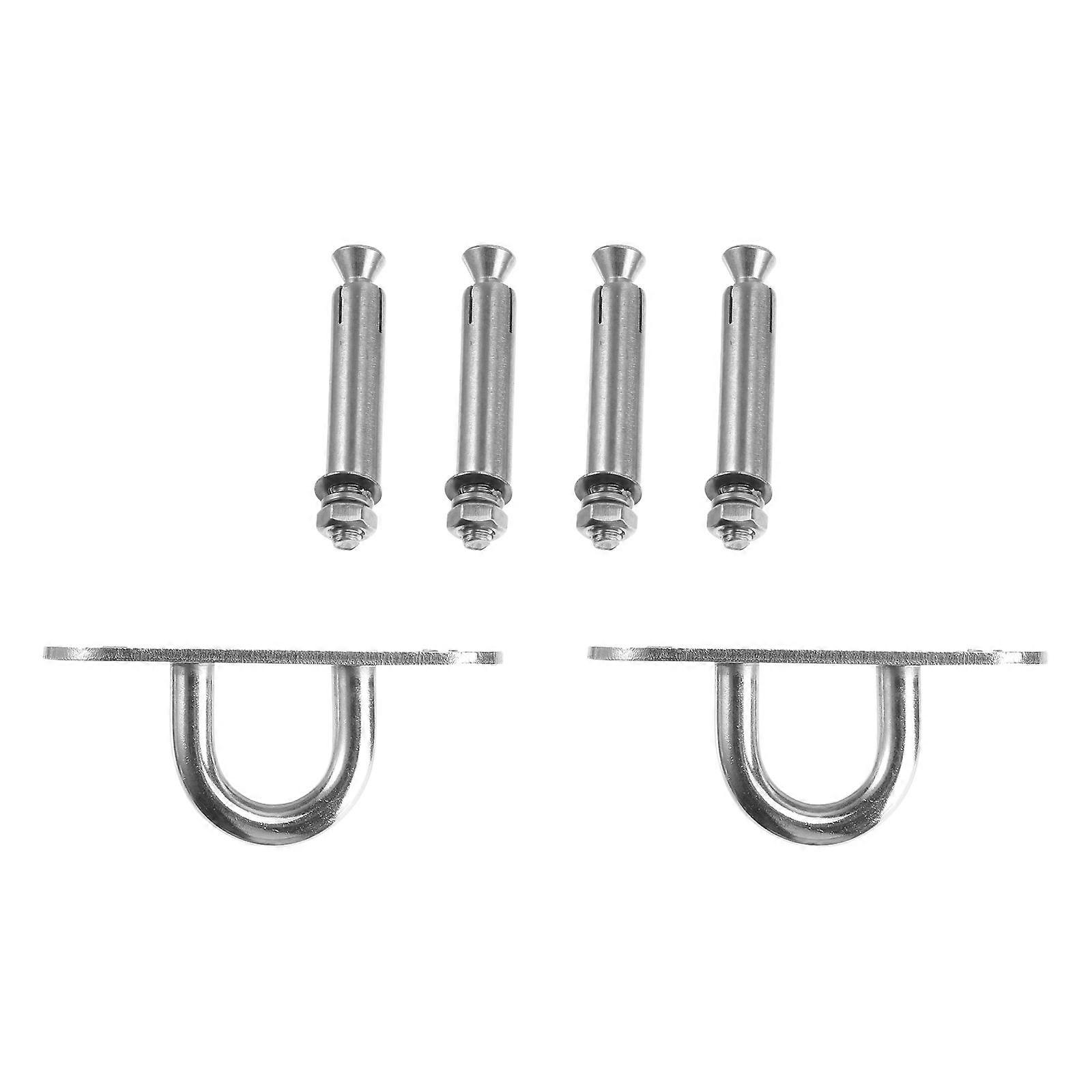 Multifunctional Hook Stainless Steel for Storage 2Pcs Dorm Office