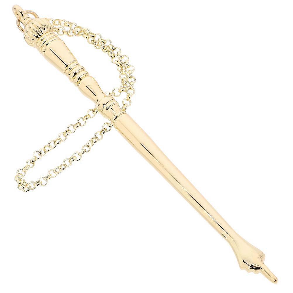 Golden Metal Jewish Pointer Tool for Efficient Reading 2Pcs