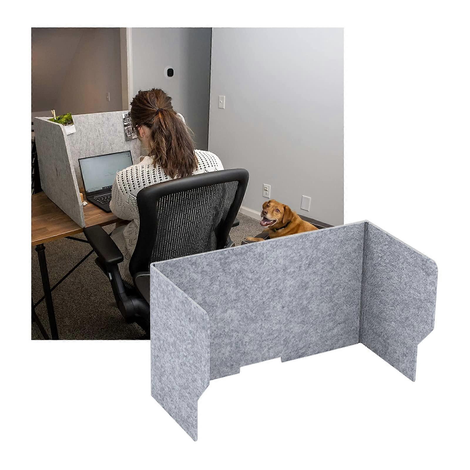 Desk Privacy Panel 100cm, Noise Reduction Freestanding Folding Classroom Tabletop Screen