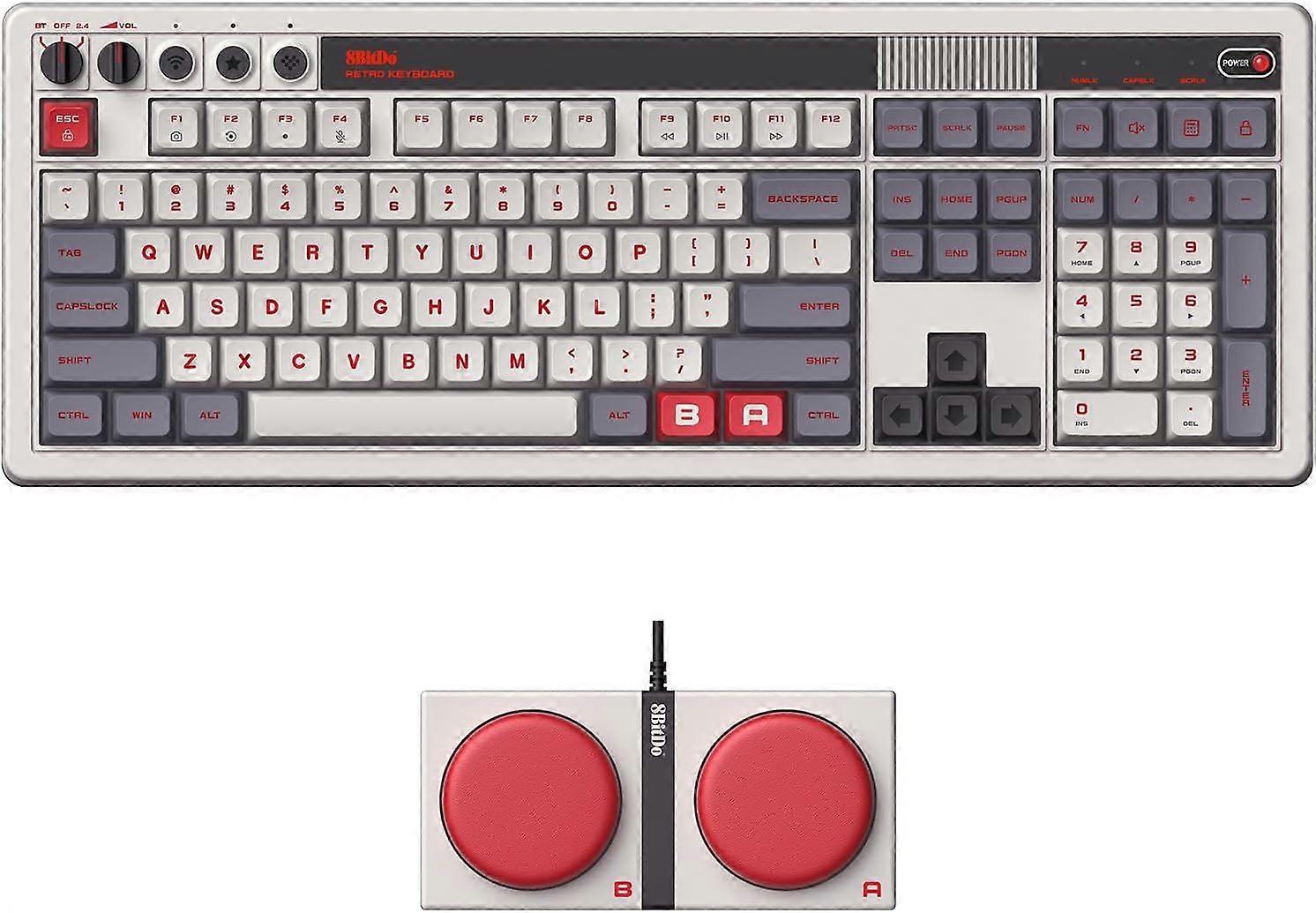 8BitDo Retro 108 Mechanical Keyboard PC (N Edition)