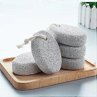 2 stuks voetpeelingstenen (elleboogsteen) voor het verwijderen van dode huidcellen, eelt en likdoorns, dubbelzijdige scrub voor pedicure.