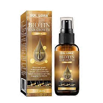 Spray Capilar com Biotina SOL LORA: Repara, Nutre, Suaviza e Dá Brilho - Solução para Cuidado Diário