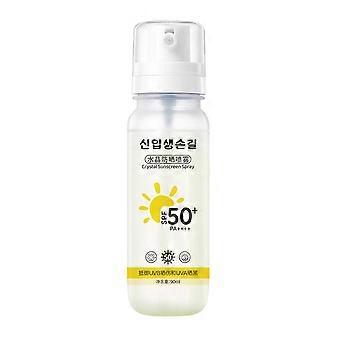 90ml Spf 50 Pa Sunscreen Spray Sunblock Spray Waterproof Spf 50 Sunscreen Spray Sweatproof Non Greasy Fast Absorbing Transparent Sunscreen Mist O