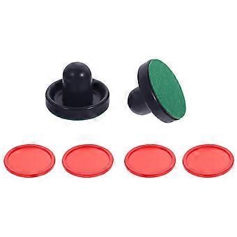 Air Hockey Replacement Pushers for Table Games with 2Sets Included