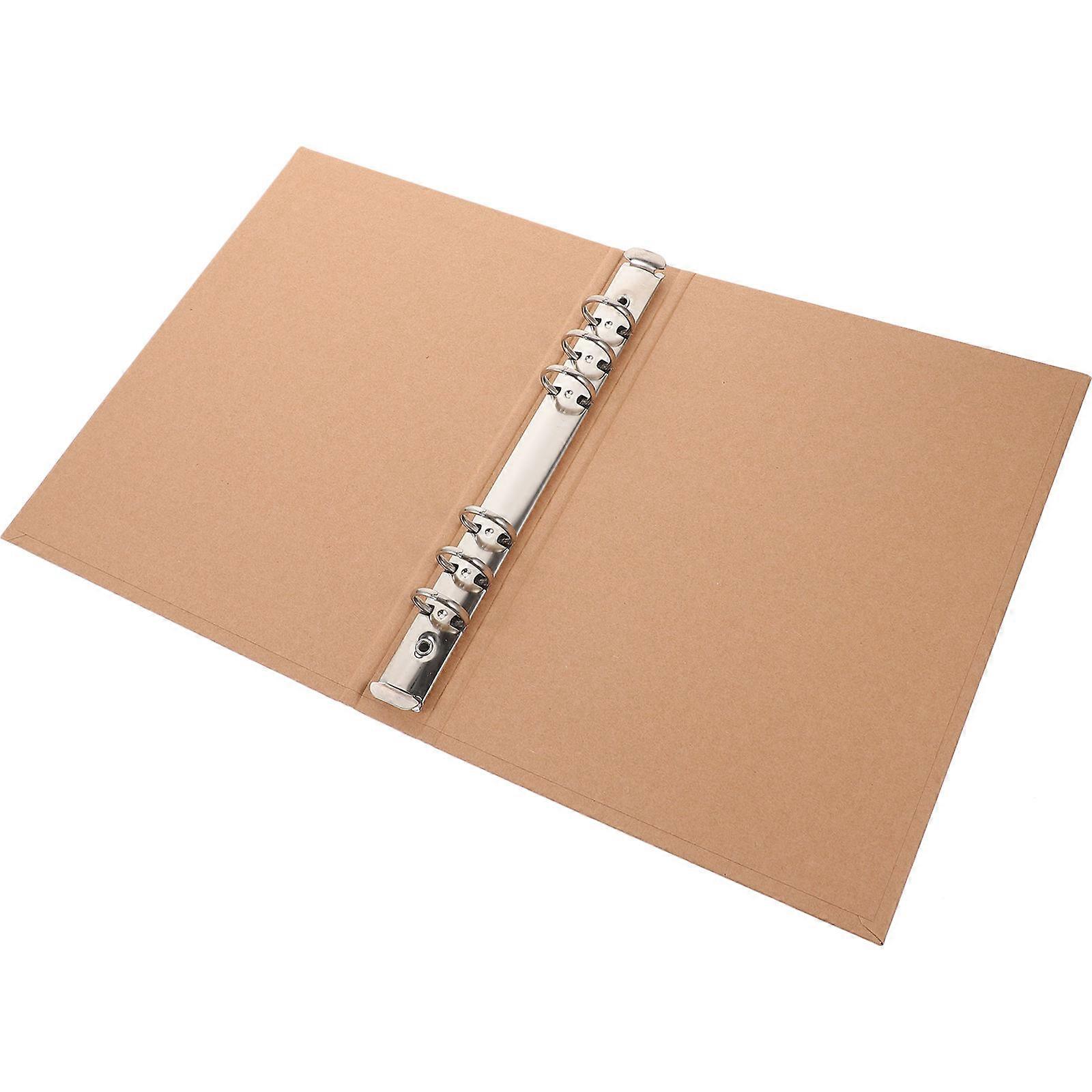 Notebook Binder Cover Kraft Paper Binder for Use