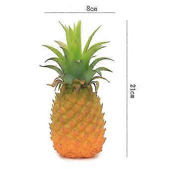 Modelo de fruta em PVC, realista, brinquedo infantil