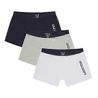 Lyle & Scott Mens Plain Boxer Briefs (Pack of 3)