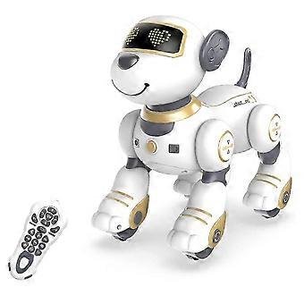 Interactieve elektronische robothond voor kinderen, RC-puppy met muziektrucs, robotvriendje geïnspireerd op een teckel - NIEUW1