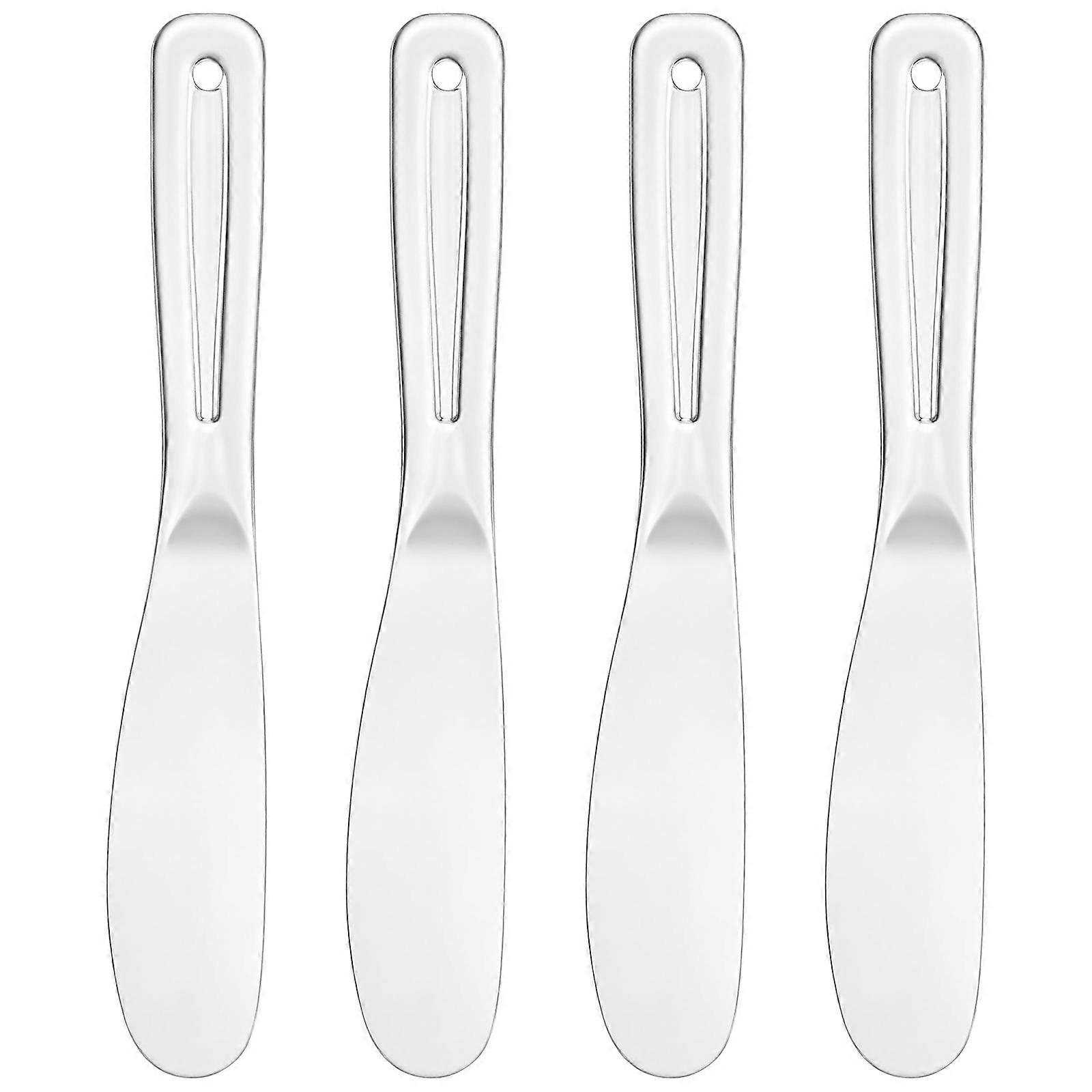 Cosmetic Mask Spatula Plastic Spatulas for Sampling 4Pcs Set