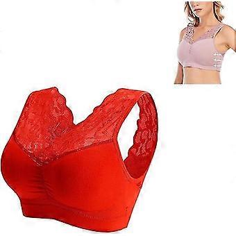 Anti-saggy Breasts Bra, Nula Bras Anti Sagging,plus Size Lace Breathable Sleep Sports Bra Wirefree Anti Sagging Bra