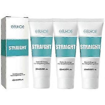 1/2 / 3 Pcs Correção de Proteína Alisamento Creme de Cabelo Liso Creme de Cabelo Liso 60ml