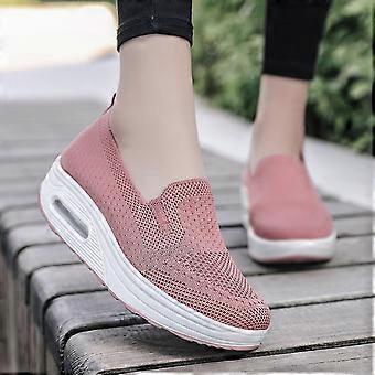 Kvinde Sport Ortopædiske sneakers med bløde mesh afslappede løbesko til daglig arbejdsundersøgelse rejser