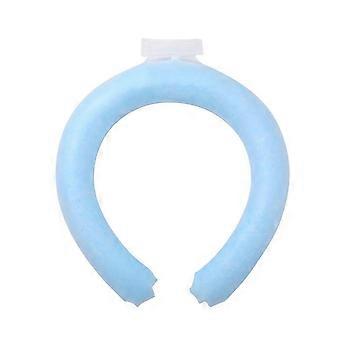 Neck Cooling Wraps, wiederverwendbare Ice Neck Cool Wearable Body Cooling Produkte für den Außenbereich im Innenbereich, Erleichterung für Sommerblau