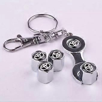 4pcs Car Tire Stem Valve Caps Skull Head Pattern Stem Cap For Automotive Accessories-Good