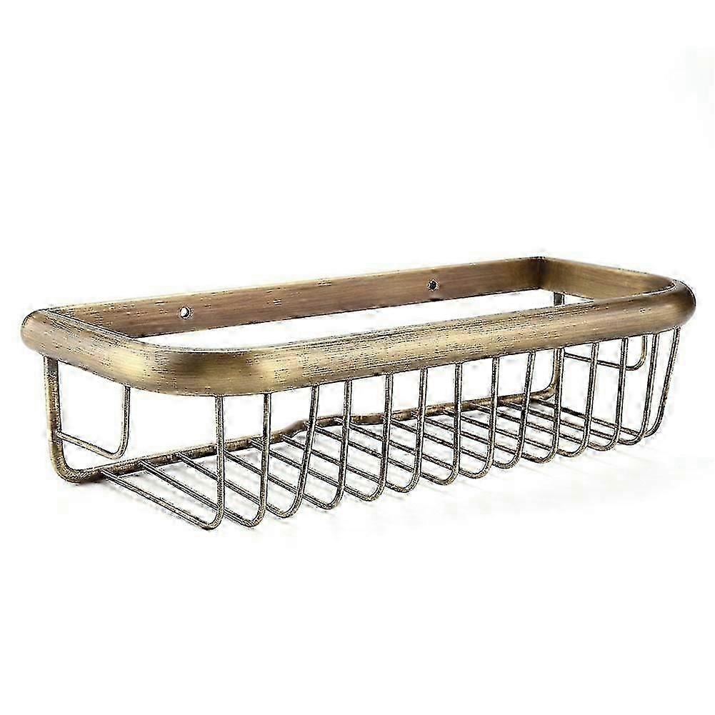 30cm Solid Copper Shower Shelf Suitable compatible with Various Bathroom Styles