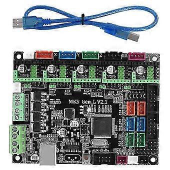 3D Printer Motherboard MKS GEN-L V2.1 Control Board Motherboard Compatible with Open Source Marlin