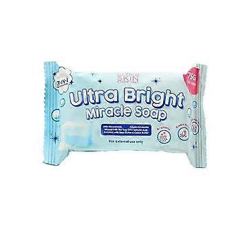 Hikari Ultra Bright Miracle Soap 75g Beauty Bar For Whitening, Brightening, Cleanses