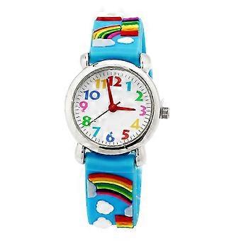 Kids Watch for Boys Girls Toddler Digital Analog Wrist Waterproof with 3D Cute Cartoon Silicone Band for 3 10 Years 26-27