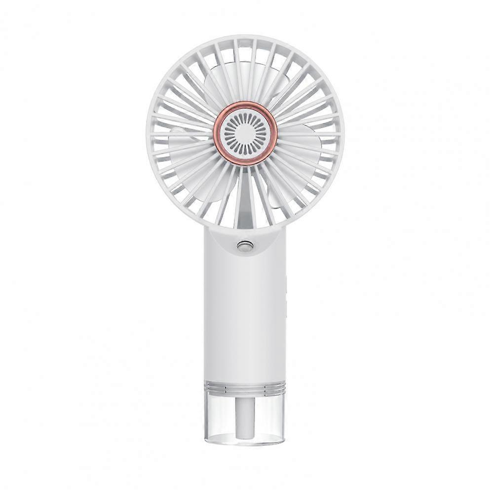 Rechargeable Handheld Misting Fan with Multiple Modes for Quiet Personal Cooling