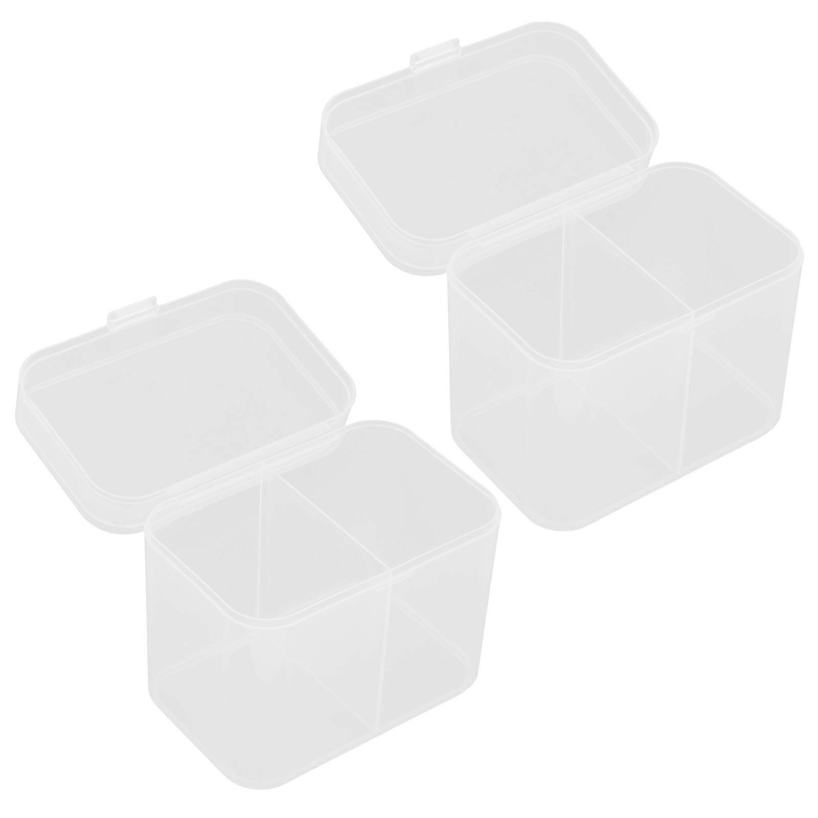 2pcs Wattepad Box Nagellack Entferner Pad Fall Make-up Wattepad Organizer