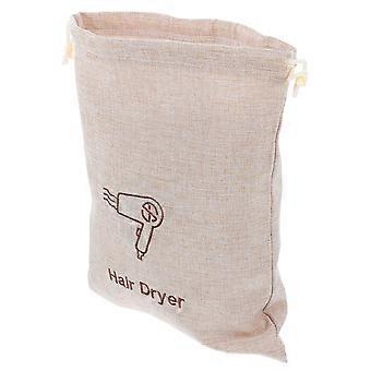 Hair Dryer Storage Bag With Drawstring Dustproof And Waterproof Ideal For Hotels And Guesthouses Universal Fit For All Hair Dryers For Travel