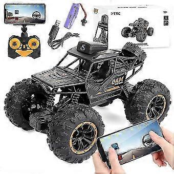 2024 24g Afstandsbediening Auto Met Camera 4wd Off-road Rc Auto Speelgoed Monster Truck(epa02)