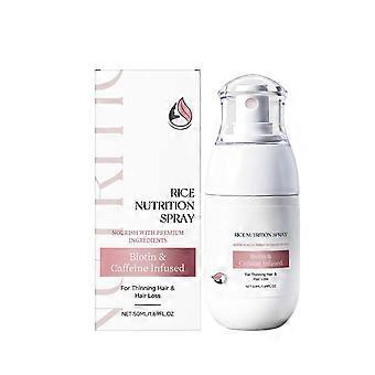Spray nutriente per il cuoio capelluto, volumizza i capelli, riduce la rottura, rende i capelli naturalmente soffici, lisci e lucenti, cura quotidiana dei capelli 50 ml