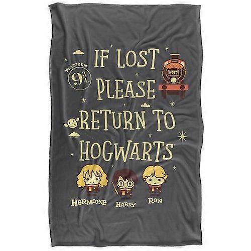 Harry Potter Return To Hogwarts Blanket