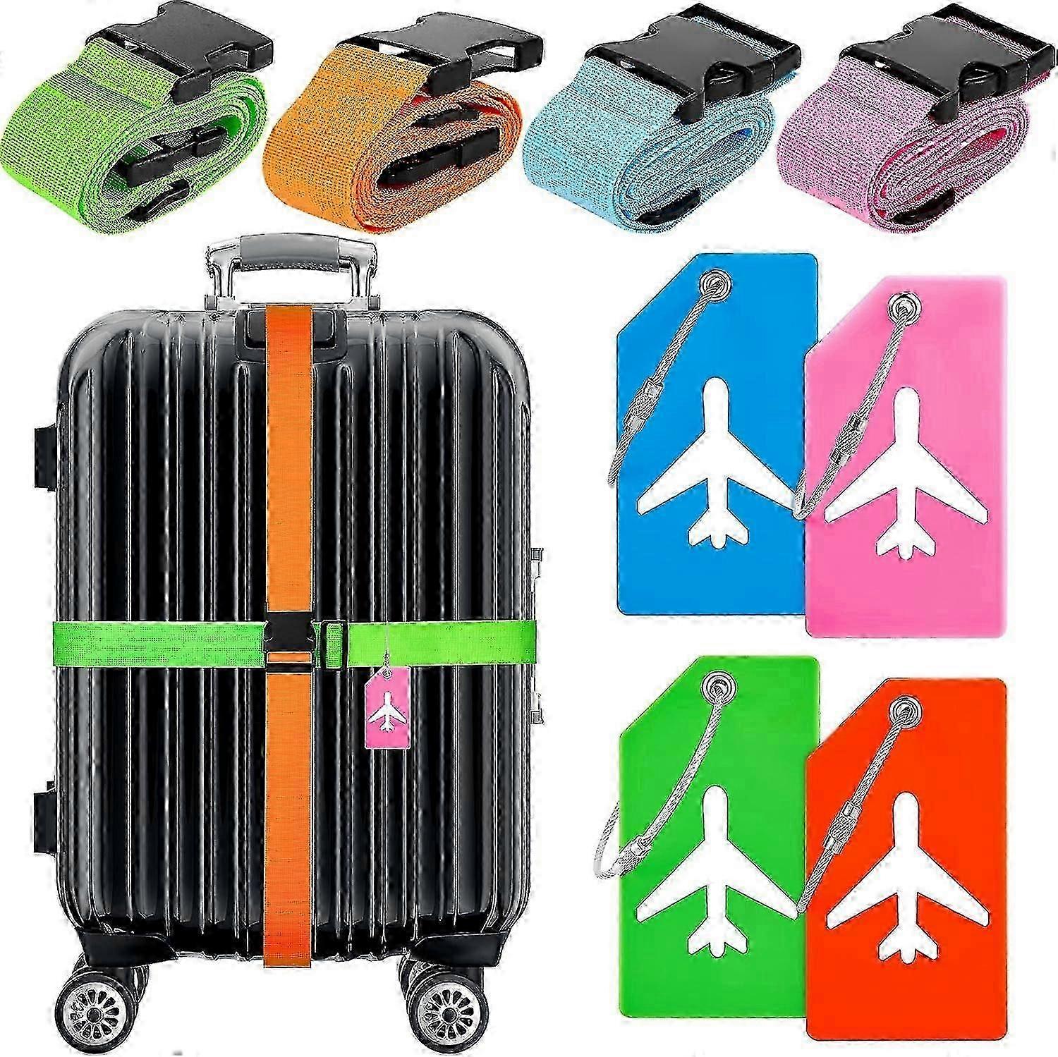 Colour-Coded Luggage Security Set