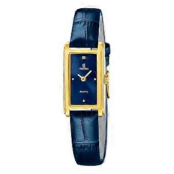 Festina Ladies Blue Mademoiselle 17mm PVD Plated Stainless Steel Dress Watch F20770-4