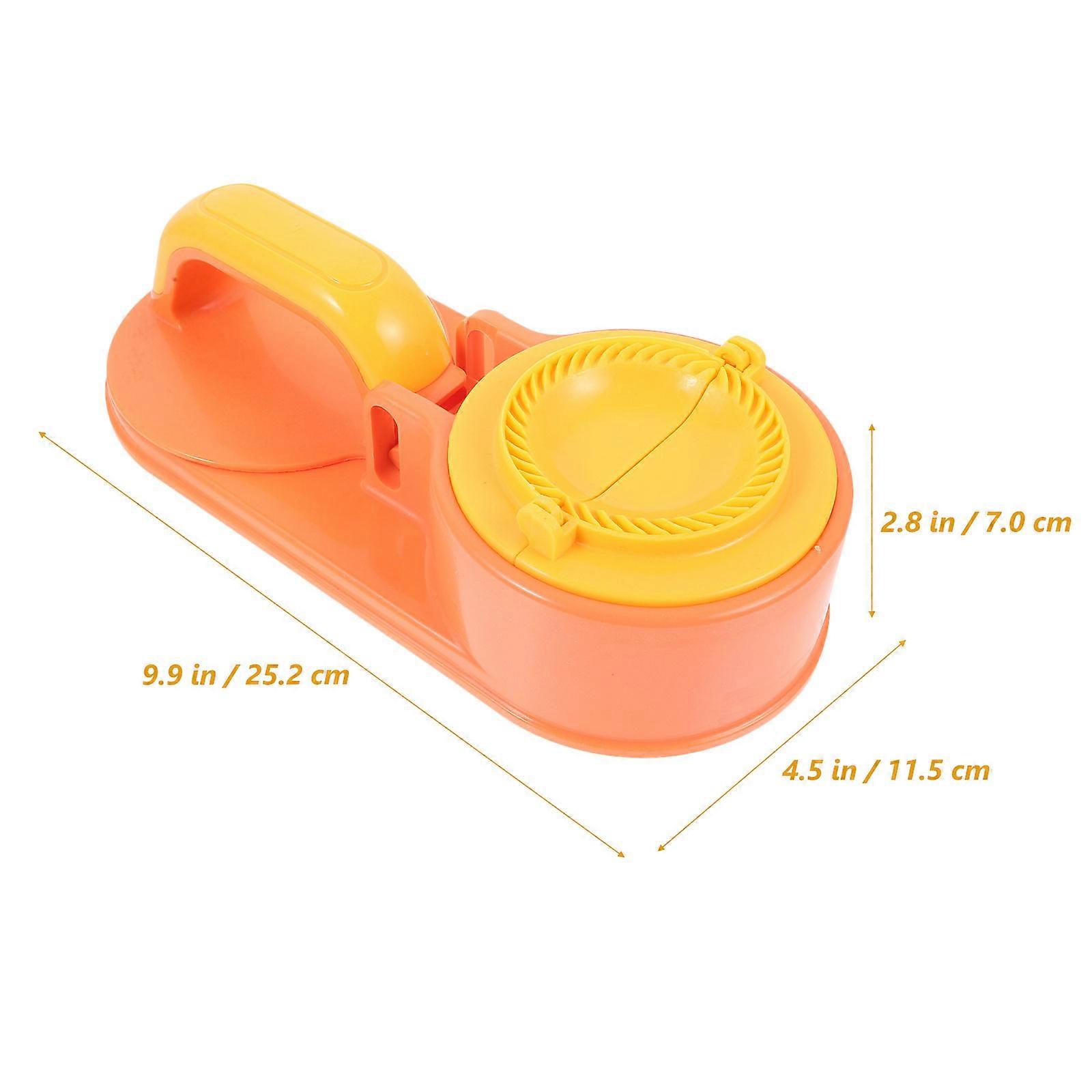 2 in 1 Dumpling Maker for Dough Pressing with 5Sets Plastic Tools