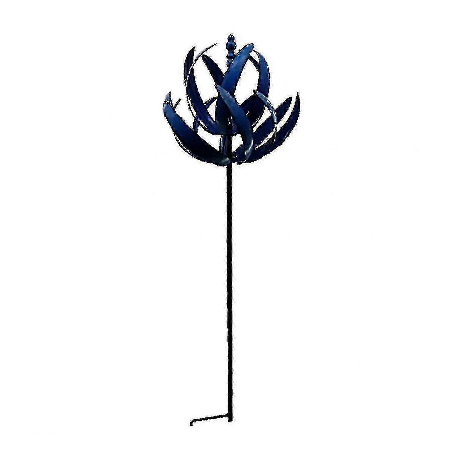 Red Blue Bauhinia Wind Spinner