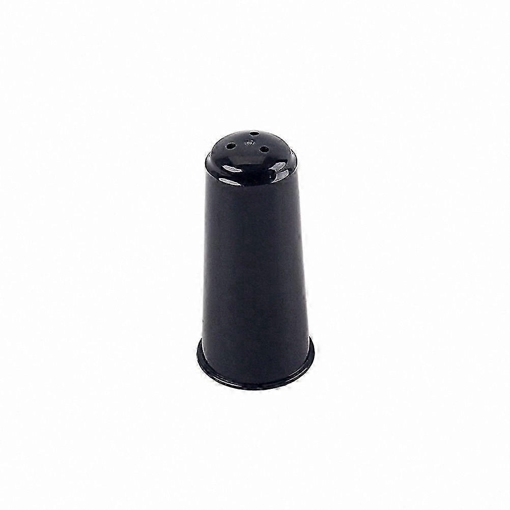 Svart plastbeskyttelseshette for Bb-saksofonmunnstykke