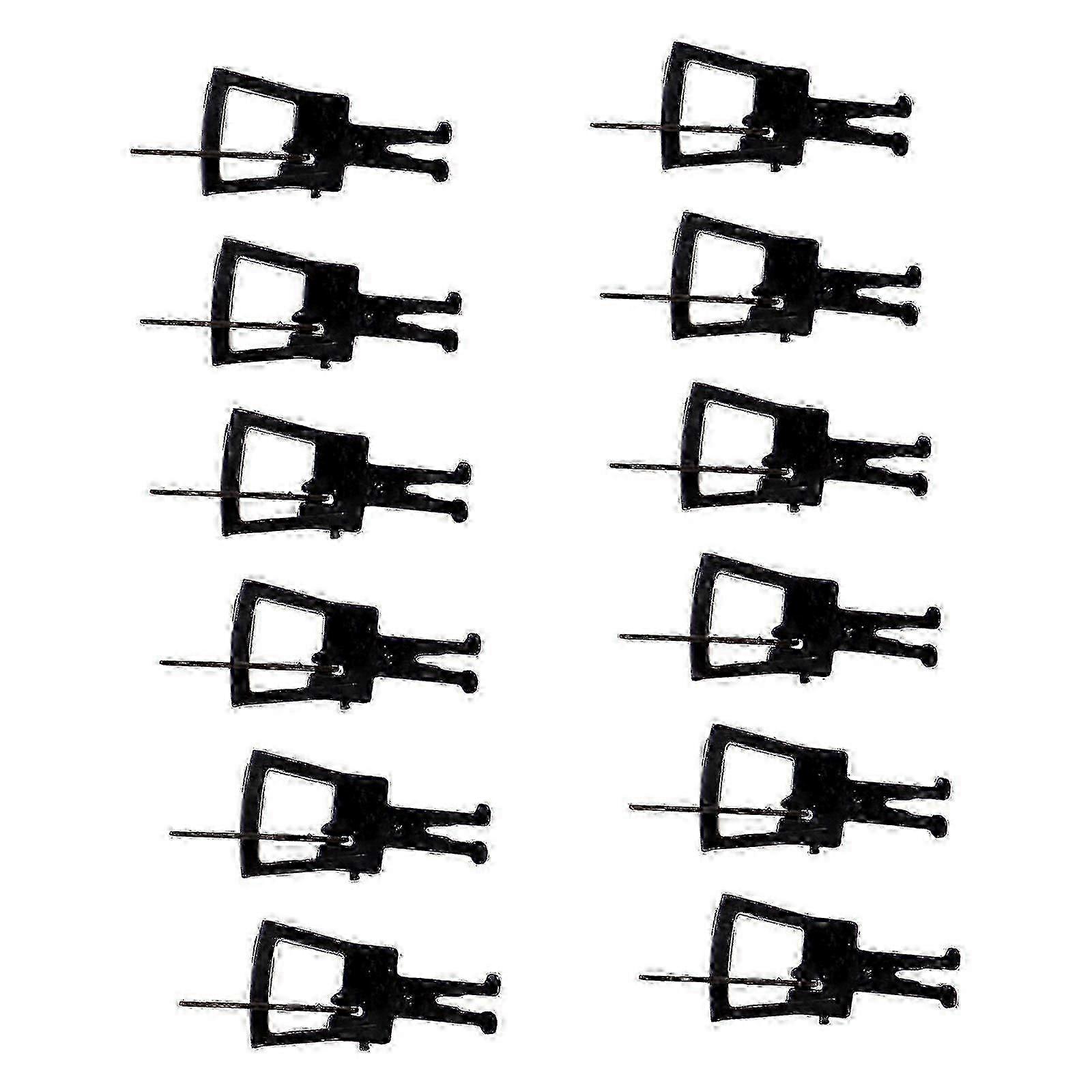 12Pcs Model Trains HO Scale Coupler Hooks Replace Train Accessories compatible with 1:87