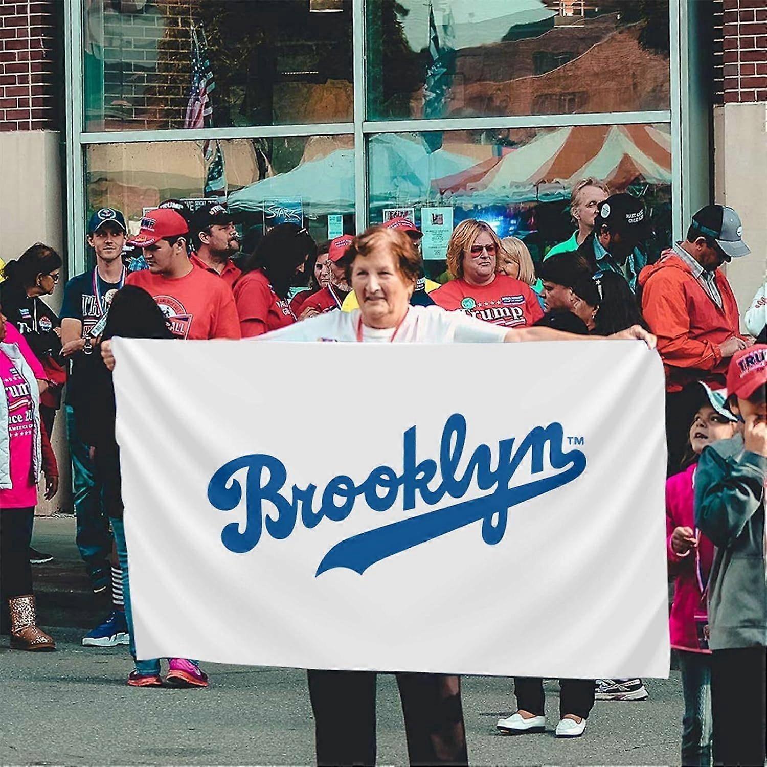 Brooklyn Cyclones Logo Flag EE49