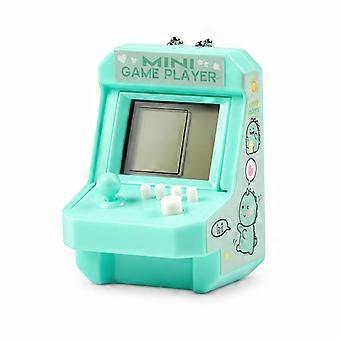 Mini Retro Game Console with Keychain - Nostalgic Classic Gaming Gift for Pets and Collectors