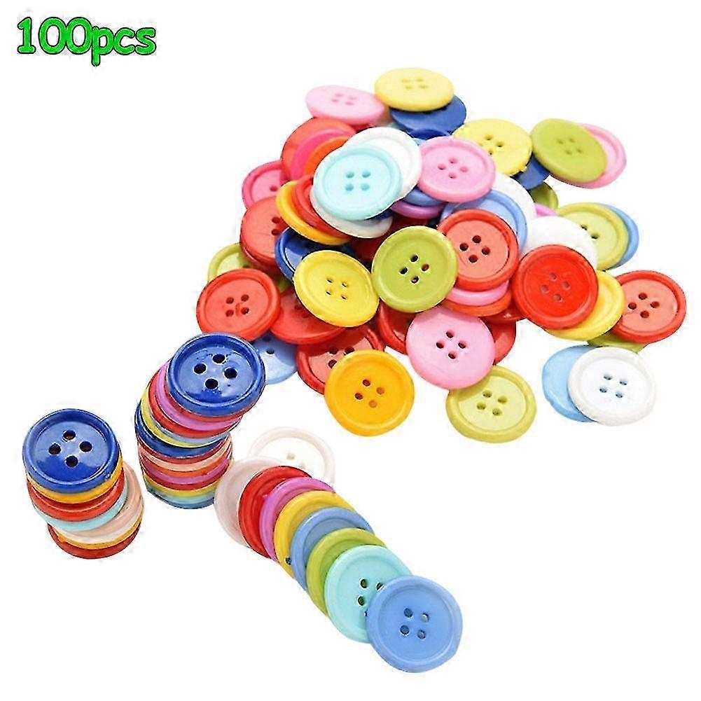 Multi-Size Resin Buttons Pack