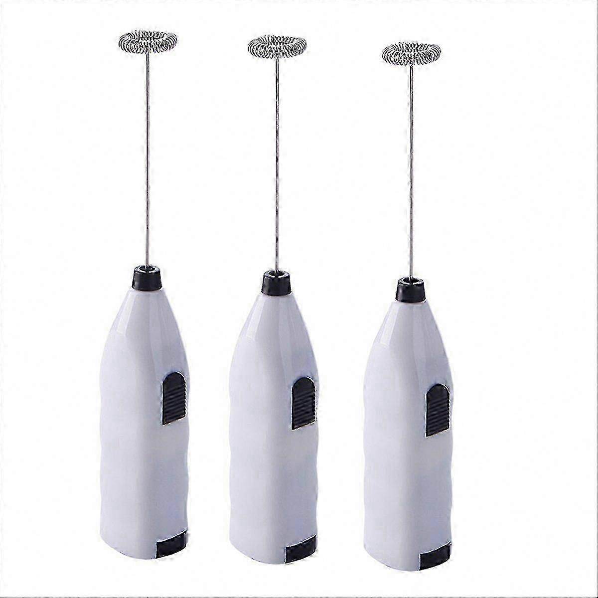 Automatic Coffee Mixer with Milk Frothing Function, White