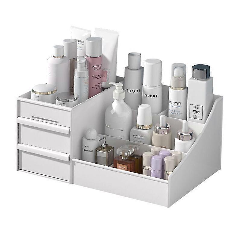 Space-Saving Multifunction Vanity Organizer